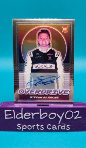 Stefan Parsons [Autograph] #9 Racing Cards 2022 Panini Chronicles Nascar Overdrive