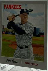 Aaron Judge [Nickname] #499 Baseball Cards 2019 Topps Heritage Prices