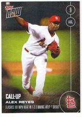 Alex Reyes #337 Baseball Cards 2016 Topps Now Prices
