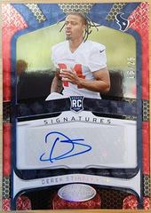 Derek Stingley Jr. [Red Etch] Football Cards 2022 Panini Certified Rookie Signatures Prices