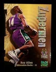 Ray Allen [Rave] Basketball Cards 1997 Skybox Z Force Prices