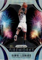 Kawhi Leonard [Silver Prizm] #8 Basketball Cards 2019 Panini Prizm Fireworks Prices