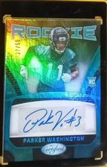 Parker Washington [Teal] #RS-14 Football Cards 2023 Panini Certified Rookie Signatures Prices