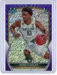 Adam Flagler [Shimmer] #16 Basketball Cards 2022 Bowman Chrome University Prices