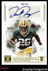 Darnell Savage Jr. [Autograph Gold] Football Cards 2019 Panini Impeccable Prices
