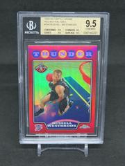 Russell Westbrook [Red Refractor] #184 Basketball Cards 2008 Topps Chrome Prices