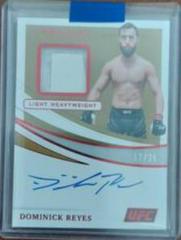 Dominick Reyes [Red] Ufc Cards 2021 Panini Immaculate UFC Memorabilia Autographs Prices