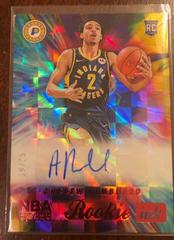 Andrew Nembhard [Red] Basketball Cards 2022 Panini Hoops Rookie Ink Autographs Prices