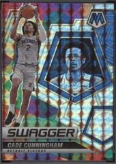 Cade Cunningham #9 Basketball Cards 2021 Panini Mosaic Swagger Prices