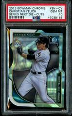 Christian Yelich #SN-CY Baseball Cards 2015 Bowman Chrome Series Next Die-Cuts Prices