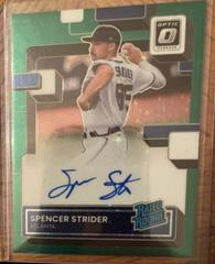 Spencer Strider [Green] #RRS-SS Baseball Cards 2022 Panini Donruss Optic Rated Rookie Signatures Prices