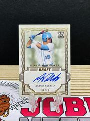 Aaron Sabato Baseball Cards 2020 Leaf Ultimate Autographs Prices