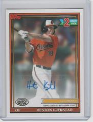 Heston Kjerstad [Autograph] #PD-154 Baseball Cards 2021 Topps Pro Debut Prices