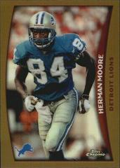 Herman Moore [Refractor] #24 Football Cards 1998 Topps Chrome Prices