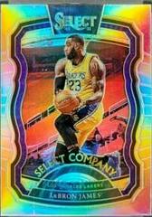LeBron James [Silver] #9 Basketball Cards 2020 Panini Select Company Prices