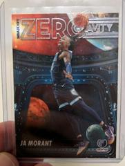Ja Morant [Holo] Basketball Cards 2022 Panini Hoops Zero Gravity Prices