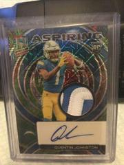 Quentin Johnston [Meta] #16 Football Cards 2023 Panini Spectra Aspiring Patch Autograph Prices
