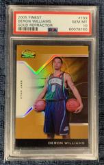 Deron Williams [Gold Refractor] #193 Basketball Cards 2005 Finest Prices