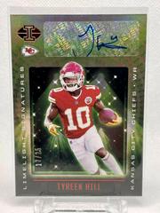 Tyreek Hill [Red] #LS-TH Football Cards 2021 Panini Illusions Limelight Signatures Prices