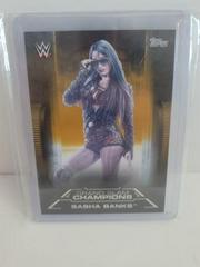 Sasha Banks [Gold] Wrestling Cards 2021 Topps WWE Undisputed Grand Slam Champions Prices