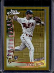 Royce Lewis [Gold] Baseball Cards 2022 Topps Chrome Youthquake Prices