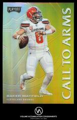 Baker Mayfield [Gold] #CA12 Football Cards 2020 Panini Playoff Call to Arms Prices