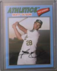 Matt Olson [Blue] #110 Baseball Cards 2018 Topps Archives Prices