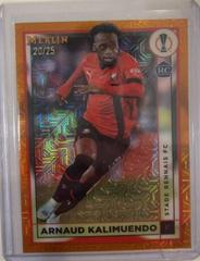 Arnaud Kalimuendo [Orange Mojo] #136 Soccer Cards 2022 Topps Merlin Chrome UEFA Club Competitions Prices