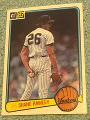 Shane Rawley #513 Baseball Cards 1983 Donruss Prices