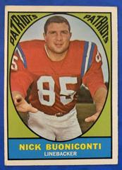 Nick Buoniconti #13 Football Cards 1967 Topps Prices