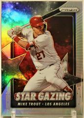 Mike Trout [Silver Prizm] #SG-1 Baseball Cards 2020 Panini Prizm Star Gazing Prices