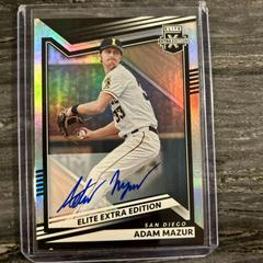 Adam Mazur [Signature] #53 Baseball Cards 2022 Panini Elite Extra Edition Prices