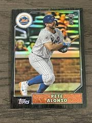 Pete Alonso [Ben Baller] #87BC-10 Baseball Cards 2022 Topps Chrome 1987 Prices