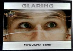 Trevor Zegras Hockey Cards 2023 Upper Deck Glaring Prices