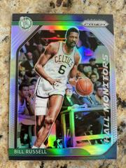 Bill Russell [Silver Prizm] #4 Basketball Cards 2018 Panini Prizm Hall Monitors Prices