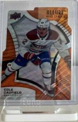Cole Caufield [Orange Slice Die Cut] #101 Hockey Cards 2021 Upper Deck Allure Prices