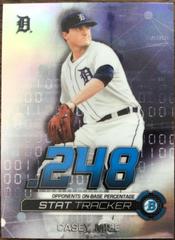 Casey Mize Baseball Cards 2019 Bowman Chrome Stat Tracker Prices