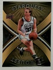Larry Bird [Gold] #SQ-3 Basketball Cards 2008 Upper Deck Starquest Prices