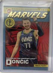 Luka Doncic [Press Proof] Basketball Cards 2021 Panini Donruss Net Marvels Prices