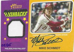 Mike Schmidt #FAR-MS Baseball Cards 2024 Topps Heritage Flashback Autograph Relic Prices