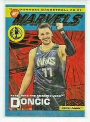 Luka Doncic [Press Proof] #18 Basketball Cards 2020 Donruss Net Marvels Prices