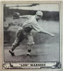 Lon Warneke Baseball Cards 1940 Play Ball Prices