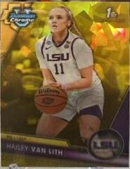 Hailey van Lith [Yellow Sapphire] #25 Basketball Cards 2023 Bowman Chrome University Sapphire Prices
