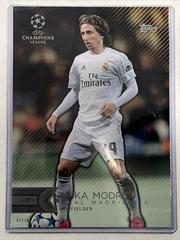Luka Modric [Gold] Soccer Cards 2015 Topps UEFA Champions League Showcase Prices