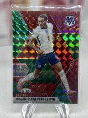 Dominic Calvert Lewin [Choice Red and Green Mosaic] Soccer Cards 2021 Panini Mosaic UEFA Euro 2020 Prices