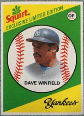 Dave Winfield #19 Baseball Cards 1981 Squirt Prices