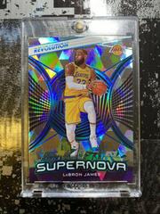 LeBron James [Cubic] Basketball Cards 2020 Panini Revolution Supernova Prices