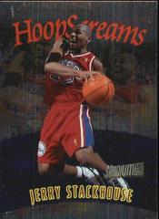 Jerry Stackhouse Basketball Cards 1997 Stadium Club Hoop Screams Prices