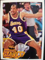 Antonio Harvey #313 Basketball Cards 1993 Fleer Prices