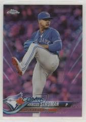 Marcus Stroman [Pink Refractor] #2 Baseball Cards 2018 Topps Chrome Prices